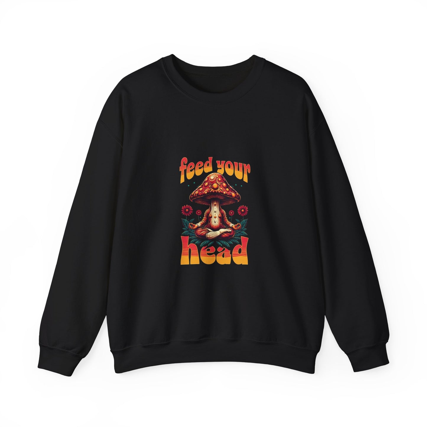 Feed Your Head Mushroom Crewneck Sweatshirt - Unisex Heavy Blend™